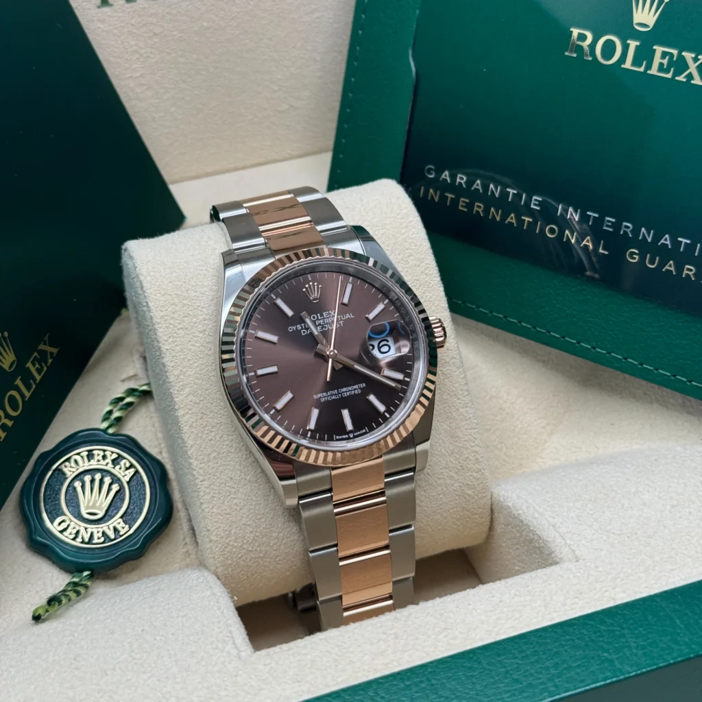 RLX Datejust 36mm 126231 Chocolate Dial Oyster Bracelet