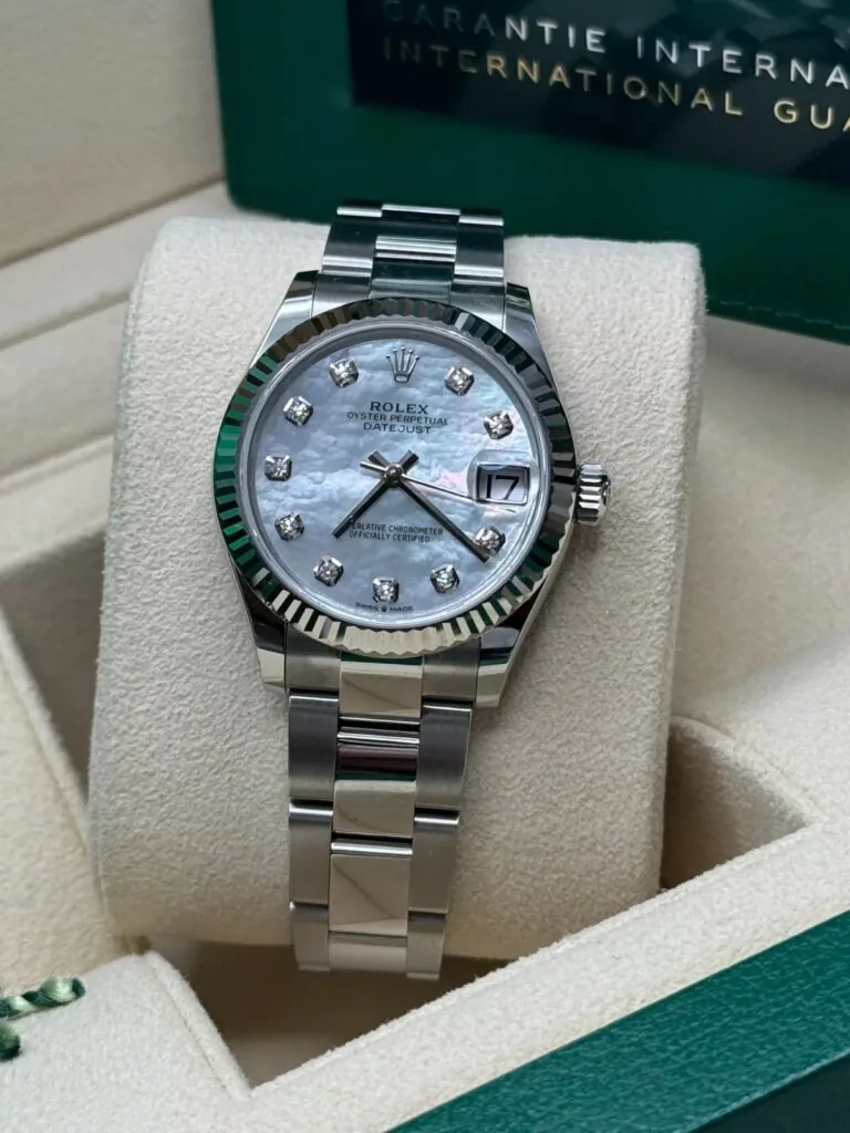 RLX Datejust m278274-0005/0006 31mm Mother-of-Pearl 31mm Dial Oyster Watch