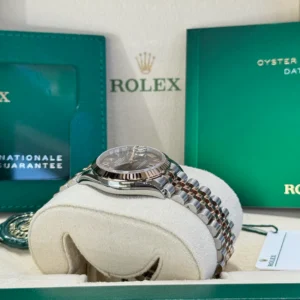 RLX Datejust m278271-0019/0020 Aubergine 31mm Dial Oyster Bracelet Watch