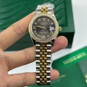 RLX Datejust m278383RBR-0017/0018 31mm Dark Grey Dial Oyster Bracelet