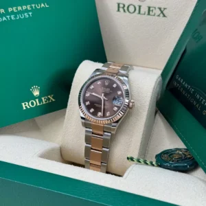 RLX Datejust m278271-0027/0028 Chocolate 31mm Dial Oyster Bracelet Watch