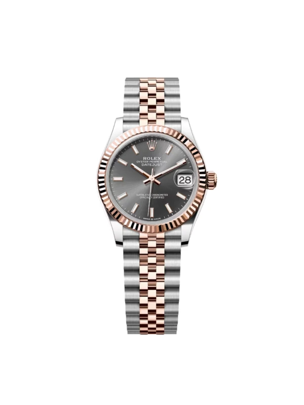 RLX Datejust m278271-0017/0018 Slate 31mm Dial Oyster Bracelet Watch