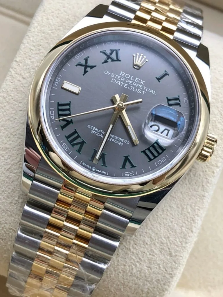 RLX Datejust 36mm 126203 Slate Dial 36mm Domed Bezel Oyster Bracelet