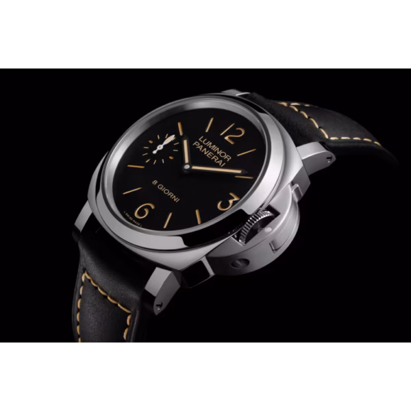 【7A Quality】Panerai Luminor 8 Giorni Black 44mm PAM00915