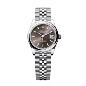 RLX Datejust m278240-0009/0010 31mm Dark Grey Domed Bezel Oyster Oystersteel