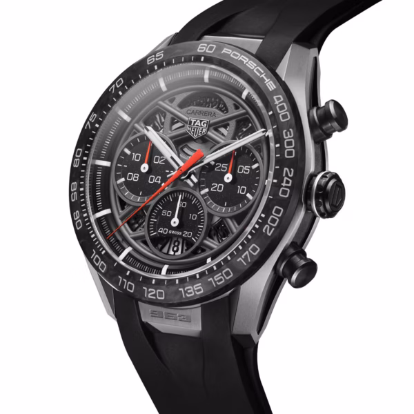 【7A Quality】TAG Heuer Carrera Porsche Limited Edition 44mm Mens Watch Skeleton CBU2010.FT6267