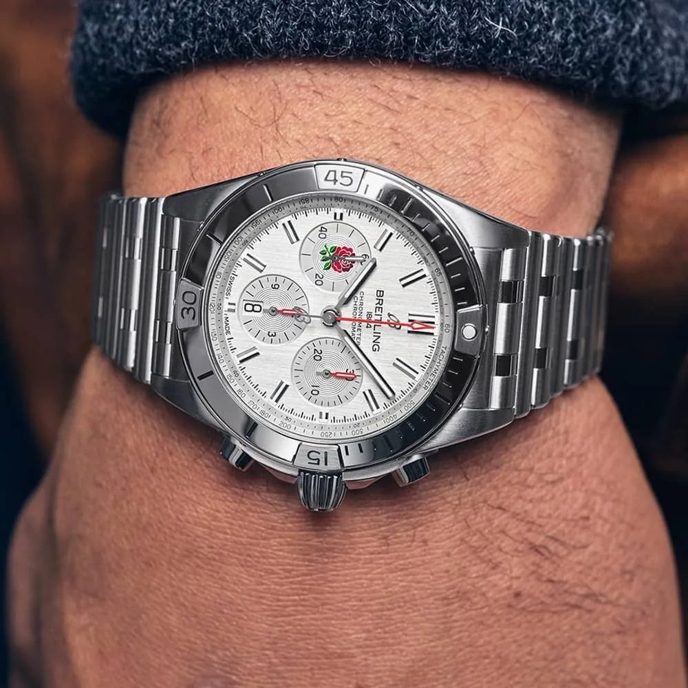 Breitling Chronomat B01 42 Six Nations England AB0134A71A1A1
