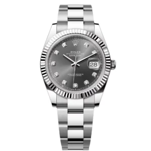 RLX Datejust 41mm 126334 Slate Diamond Jubilee Stainless Steel
