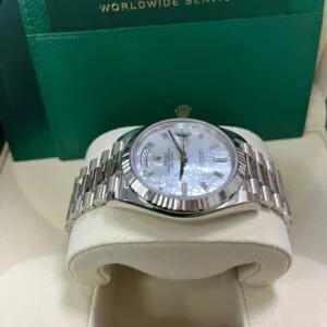 RLX Day-Date 228236-0026 Mother Of Pearl Diamonds Dial