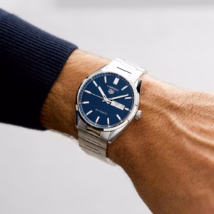 【7A Quality】TAG Heuer Carrera Three-Hand Twin-Time 41mm Automatic Mens Watch WBN201A.BA0640