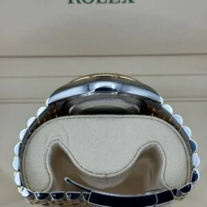 RLX Sky-Dweller 42mm 336933-0005/0006 Two-Tone Yellow Gold White Dial Oyster