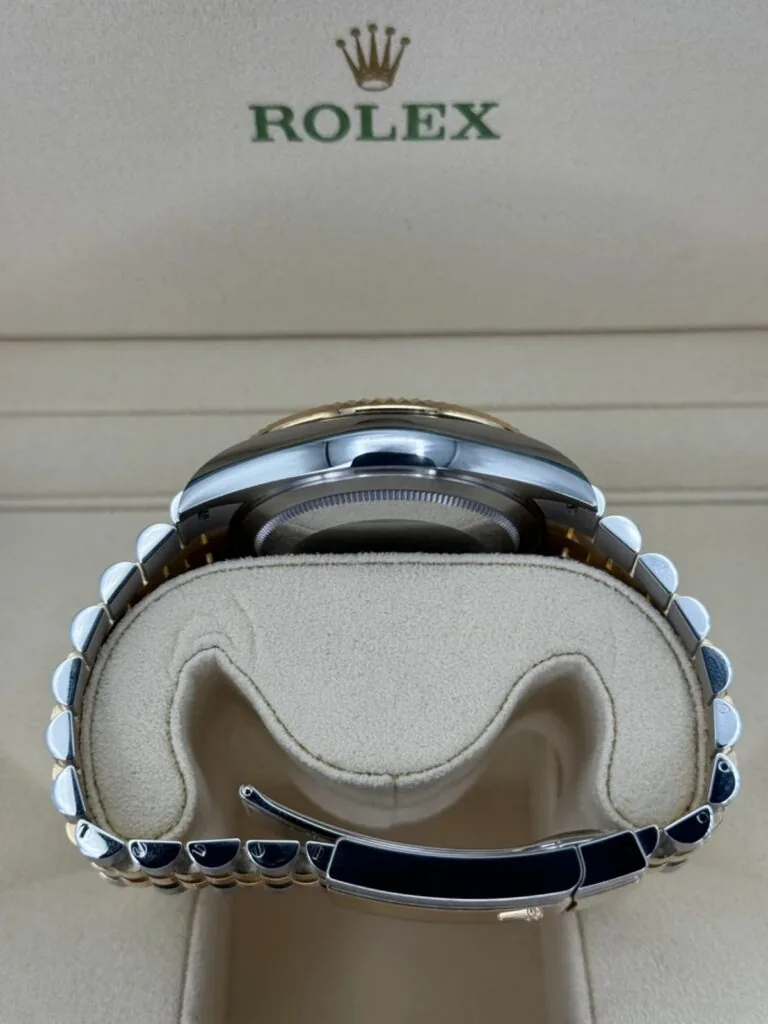 RLX Sky-Dweller 42mm 336933-0005/0006 Two-Tone Yellow Gold White Dial Oyster
