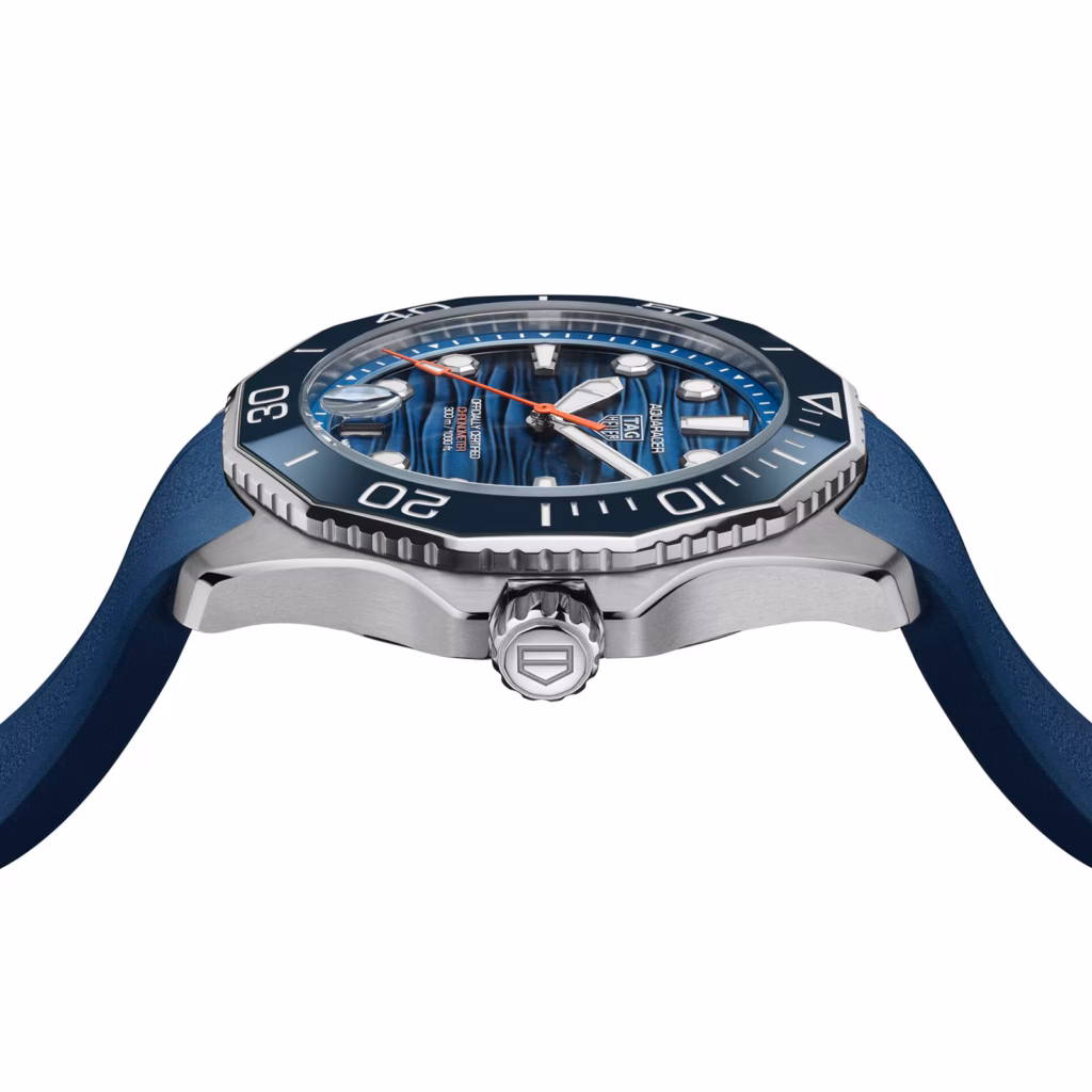 【7A Quality】TAG Heuer Aquaracer Professional 300 Date 42mm Mens Watch Blue Rubber WBP5111.FT6259