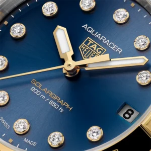 【7A Quality】TAG Heuer Aquaracer Professional 200 Solargraph Solar Quartz 34mm WBP1323.BB0004