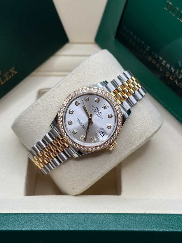 RLX Datejust m278383RBR-0019/0020 31mm Silver Dial Oyster Bracelet