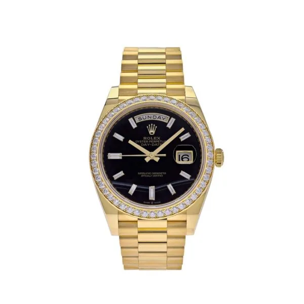 RLX Day-Date 40mm Black Onyx Dial 228348RBR-0039