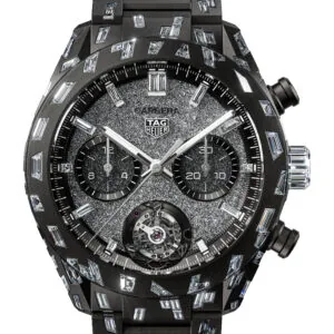【7A Quality】TAG Heuer Carrera Tourbillon Nanograph Plasma Diamant d’Avant-Garde Automatic 44mm Aluminum CBN5A91.BZ0000