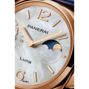 【7A Quality】Panerai Luminor Due Luna Goldtech™ Madreperla 38mm PAM01181