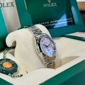RLX Datejust m278274-0019/0020 Pink 31mm Dial Oyster Watch
