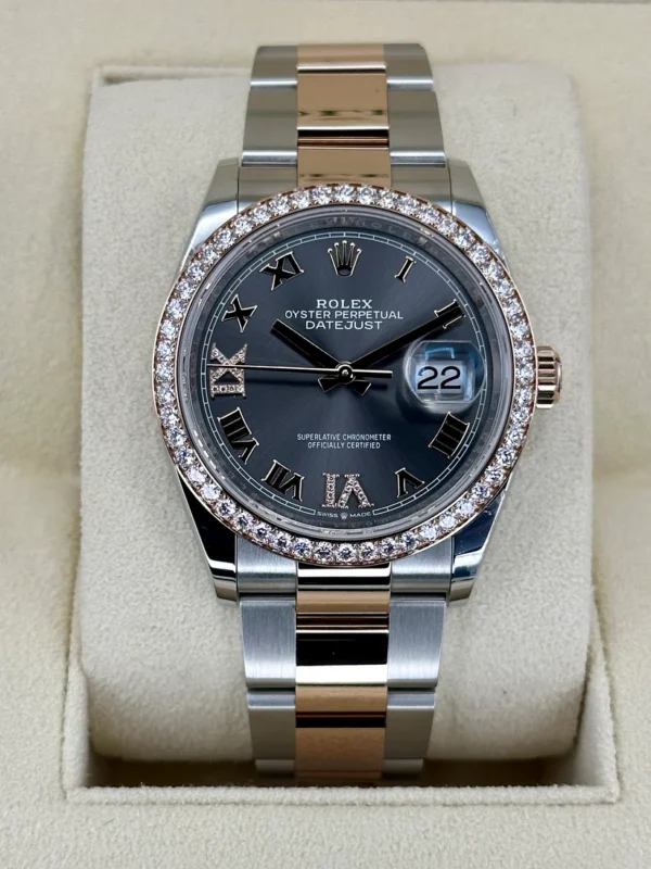 RLX Datejust 36mm 126281 Slate Dial Oyster Bracelet