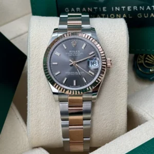 RLX Datejust m278271-0017/0018 Slate 31mm Dial Oyster Bracelet Watch
