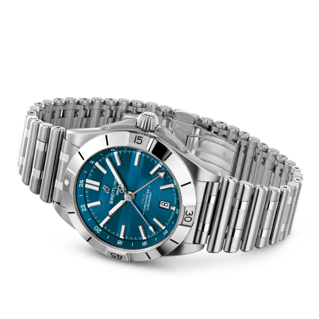 Breitling Chronomat Automatic GMT 40 Six Nations Italy A323981C1C1A1