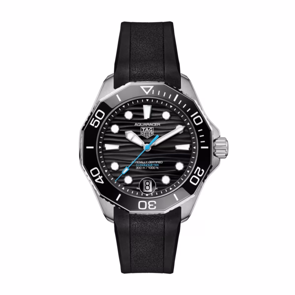 【7A Quality】TAG Heuer Aquaracer Professional 300 Date 42mm Mens Watch Black Rubber WBP5110.FT6257