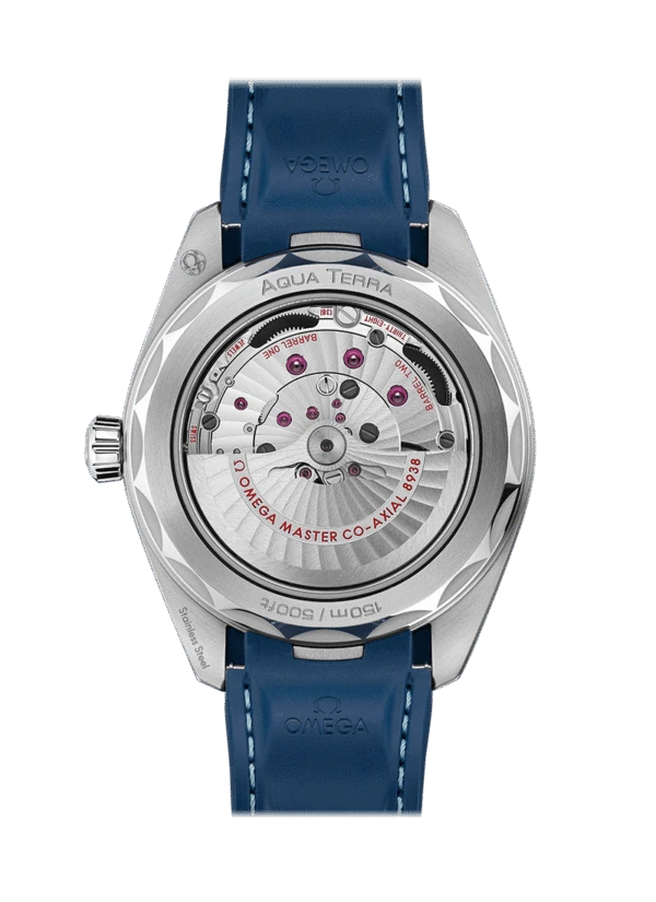 Omega AQUA TERRA 150M CO‐AXIAL MASTER CHRONOMETER GMT WORLDTIMER 43 MM