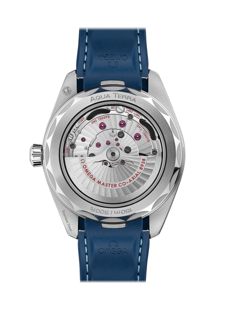 Omega AQUA TERRA 150M CO‐AXIAL MASTER CHRONOMETER GMT WORLDTIMER 43 MM