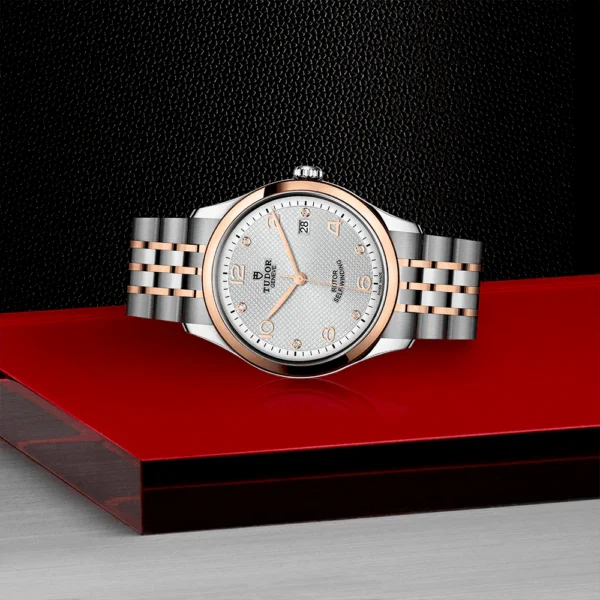 【7A Quality】TUDOR 1926 39mm Two-Tone Silver Diamond Dial Men's Automatic Bracelet Watch M91551-0002