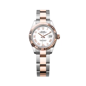 RLX Lady-Datejust 31mm 279171 White Roman Oyster Stainless Steel and Rose Gold