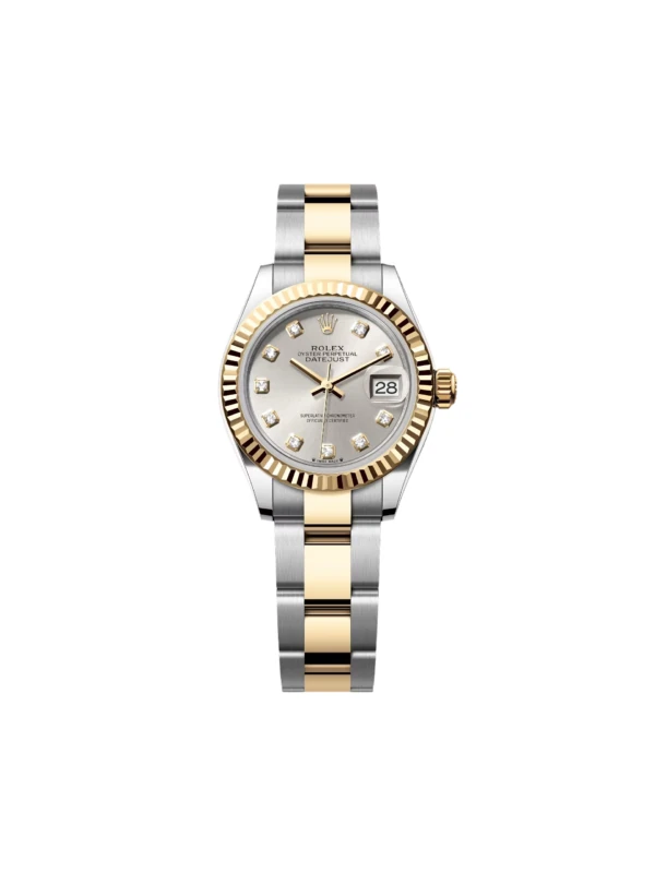 RLX Lady-Datejust 31mm 279173 Silver Diamond Dial Oyster Bracelet
