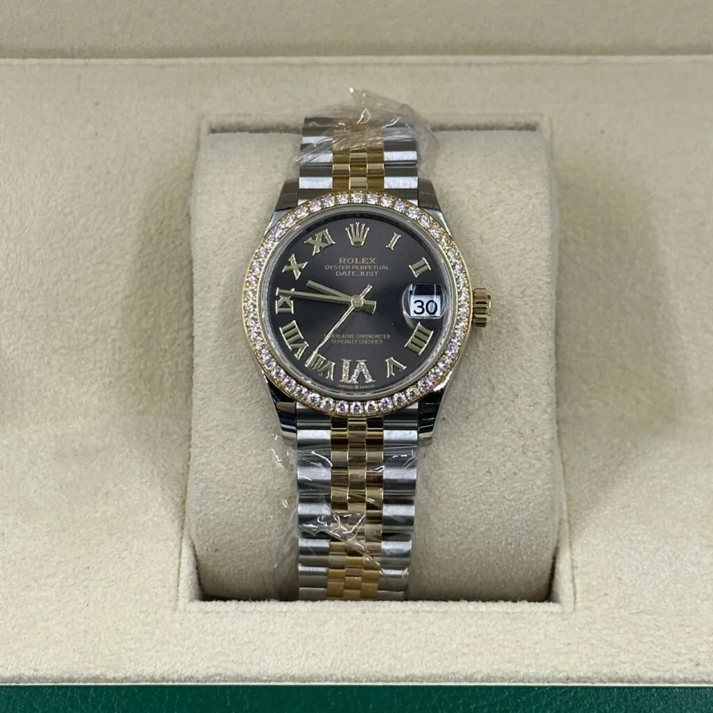 RLX Datejust m278383RBR-0017/0018 31mm Dark Grey Dial Oyster Bracelet