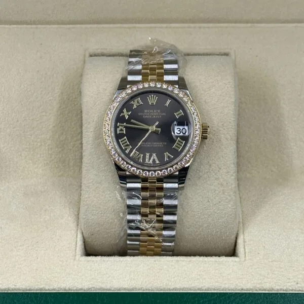 RLX Datejust m278383RBR-0017/0018 31mm Dark Grey Dial Oyster Bracelet