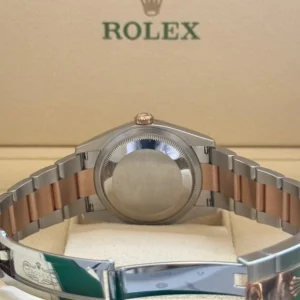RLX Datejust 36mm 126231 Slate/Gray Dial Oystersteel and 18K Rose gold Oyster Bracelet