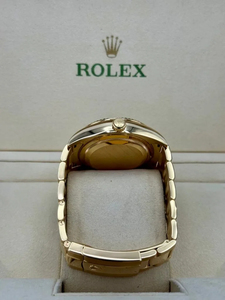 RLX Sky-Dweller 42mm 336938-0002/0005 Yellow Gold Black Dial Oyster