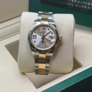 RLX Lady-Datejust 31mm 279173 Silver Diamond Dial Oyster Bracelet