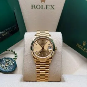 RLX Datejust m278278-0040 Champagne 31mm Dial President Bracelet Watch