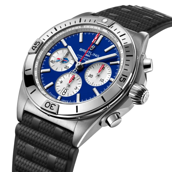 Breitling Chronomat B01 42 NFL Buffalo Bills Edition AB01342B1C3S1