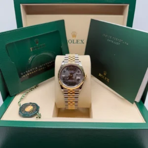 RLX Datejust 36mm 126233 Wimbledon Slate Dial Oyster Bracelet Watch