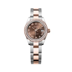 RLX Lady-Datejust 31mm 279381RBR Chocolate Roman Dial Oyster Bracelet
