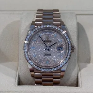 RLX Day-Date 40mm Diamonds Paved Dial 228345rbr-0002