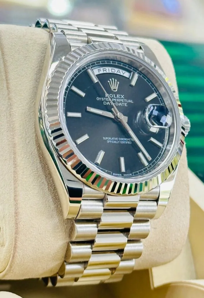RLX Day-Date 40mm 228236-0003 Black Dial