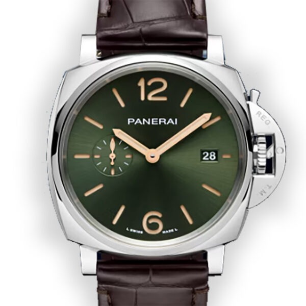 【7A Quality】Panerai Luminor Due Green Platinumtech™ 42mm