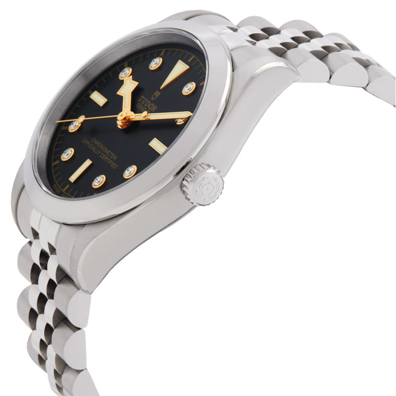 【7A Quality】TUDOR Black Bay 39mm Anthracite Diamond Set Dial Men's Bracelet Watch M79660-0004
