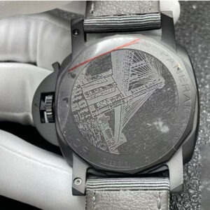 【7A Quality】Panerai Luminor BiTempo Titanium DLC - New York 44mm PAM01467